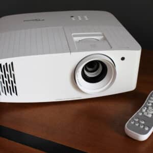 Projetor Optoma Uhd38x 4000 Lumens 3d 4k Hdr Cor Branco
